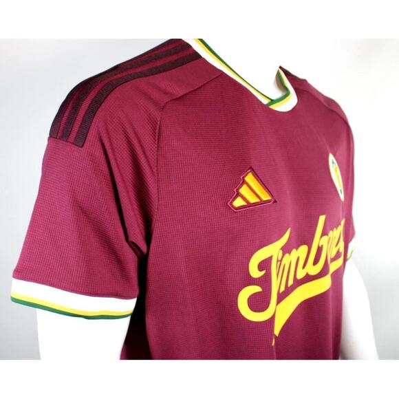 ADIDAS Portland Timbers Men's XL Crimson Archive Team Jersey 2024 MSRP $150 - Picture 13 of 13